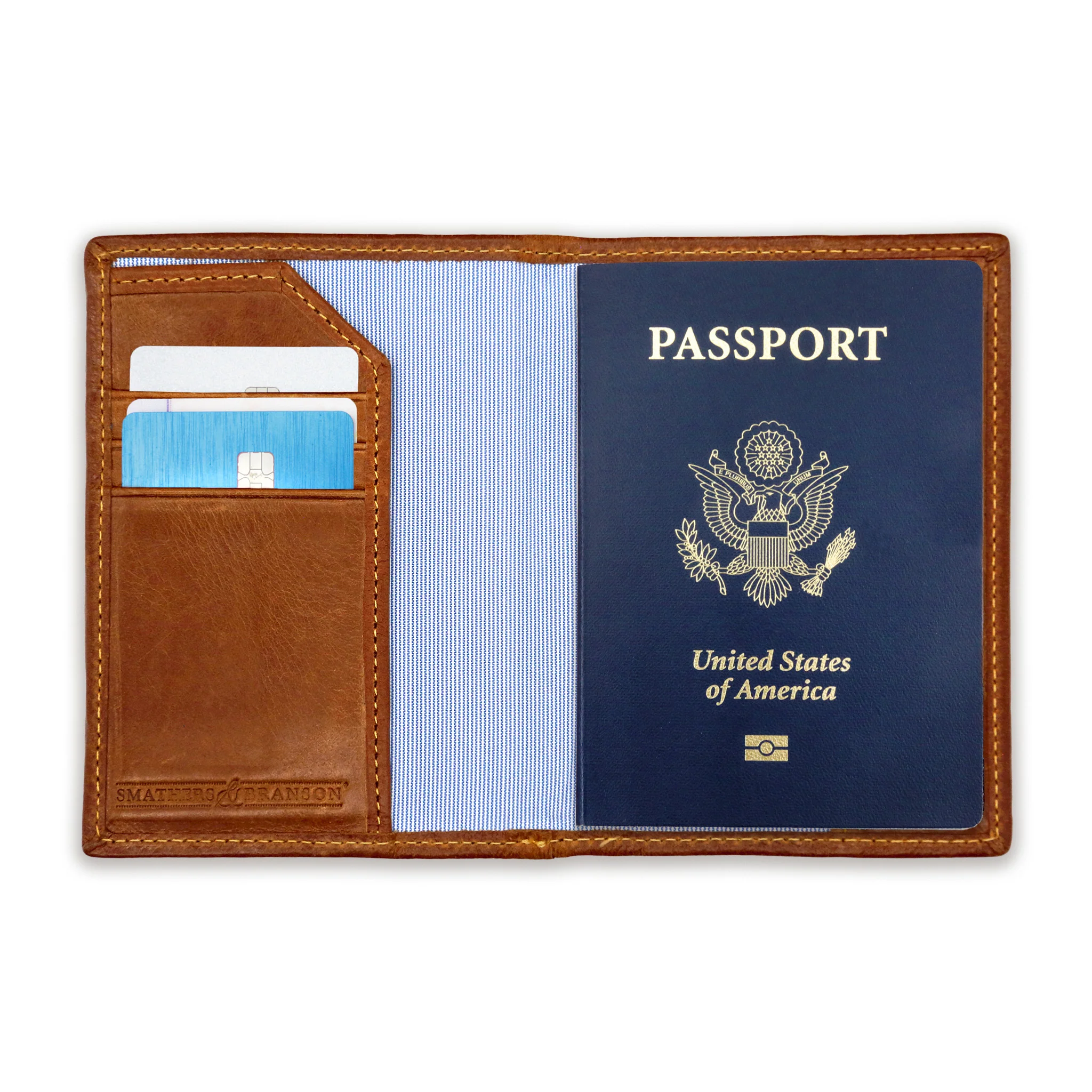 Dancing Bear Passport Case (Dark Navy) - Image 3